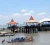 Libur Lebaran, Pantai Ria Kenjeran Penuh Sesak